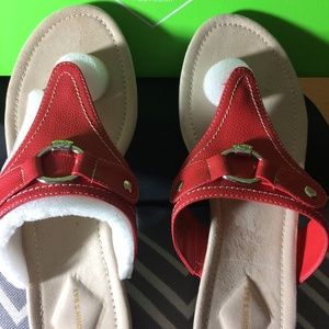 Red Sandals - St. John's Bay